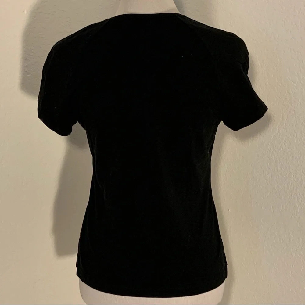 NWOT Althletic Works Black & White Short Sleeve T-Shirt - Size Large (12-14) - Picture 4 of 6